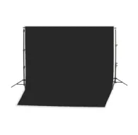 Falcon Eyes Background System B-8510 with Roll Black 2,75 x 11m