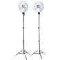 LED Gredzenveida lampas - Falcon Eyes Ring Lamp Set RFL-3 with Light Stand - ātri pasūtīt no ražotāja