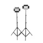 LED Gaismas paneļi - Falcon Eyes LED Lamp Set Dimmable DV-384CT with light stands - ātri pasūtīt no ražotāja