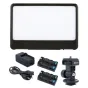 LED Lampas kamerai - Falcon Eyes Soft LED Lamp Set DV-80SL with 2 batteries - ātri pasūtīt no ražotāja