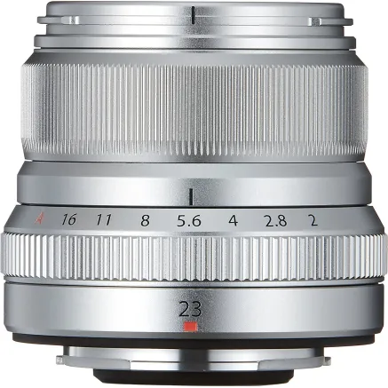 Fujifilm Lens Fujinon XF23mmF2 R WR Silver