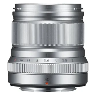 Objektīvi - FUJIFILM Lens Fujinon XF50mm F2 R WR silver XF-50 mm f/2.0 R WR Lens - Silver - ātri pasūtīt no ražotāja