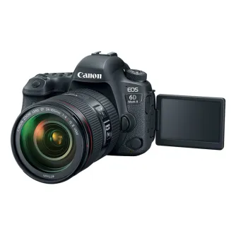DSLR Cameras - Canon EOS 6D Mark II DSLR Camera with 24-105mm f/4 II L Lens - quick order from manufacturer