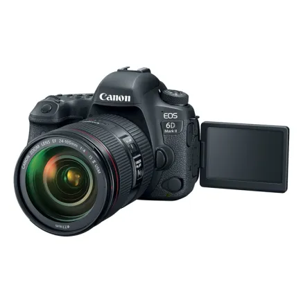 Canon EOS 6D Mark II DSLR Camera with 24-105mm f/4 II L Lens