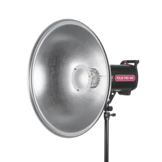 Gaismas veidotāji - Quadralite Beauty Dish Silver 55cm - ātri pasūtīt no ražotāja