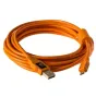 Data Cables - Tether Tools USB-A to 2.0 micro-B 5 pin 4.6m Tether Pro orange CU5430ORG - quick order from manufacturer