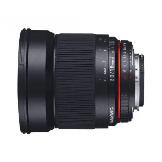 Objektīvi - SAMYANG 16MM F/2,0 ED AS UMC CS PENTAX K - ātri pasūtīt no ražotāja