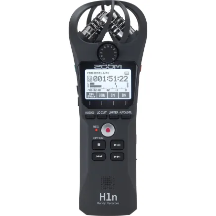 Zoom H1 Matte Black Handy Recorder