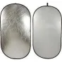 Linkstar Reflector 2 in 1 R-90120SW Silver/White 90x120 cm