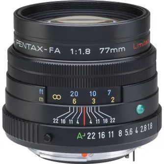 Objektīvi - PENTAX DSLR LENS 77MM 1,8 SMC FA SV. - ātri pasūtīt no ražotāja