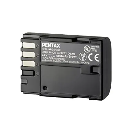 RICOH/PENTAX PENTAX DSLR BATTERY LITHIUM ION D-LI90 FOR K-1