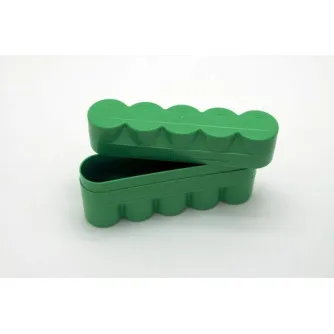 Foto laboratorijai - Japan Camera Hunter film case fits 5 roll films 120 green - ātri pasūtīt no ražotāja