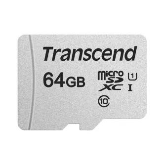 Atmiņas kartes - TRANSCEND 64GB UHS-I U1 SILVER MICROSD W/O ADAP - ātri pasūtīt no ražotāja