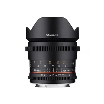 CINEMA Video objektīvi - SAMYANG OBJEKTIVS 16MM T2,2 ED VDSLR II CANON - ātri pasūtīt no ražotāja