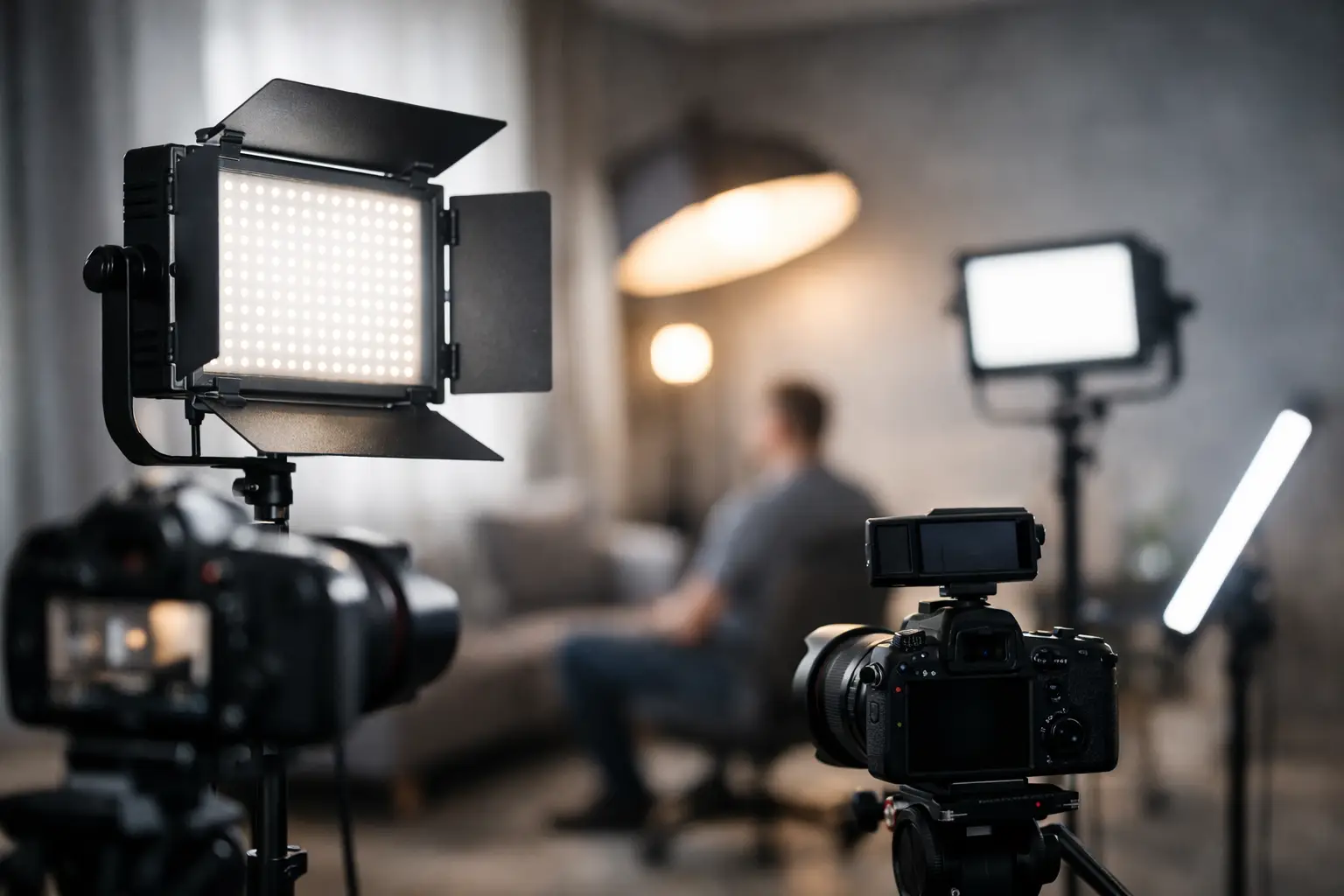 Kaip pasirinkti LED panelę foto ir video darbui