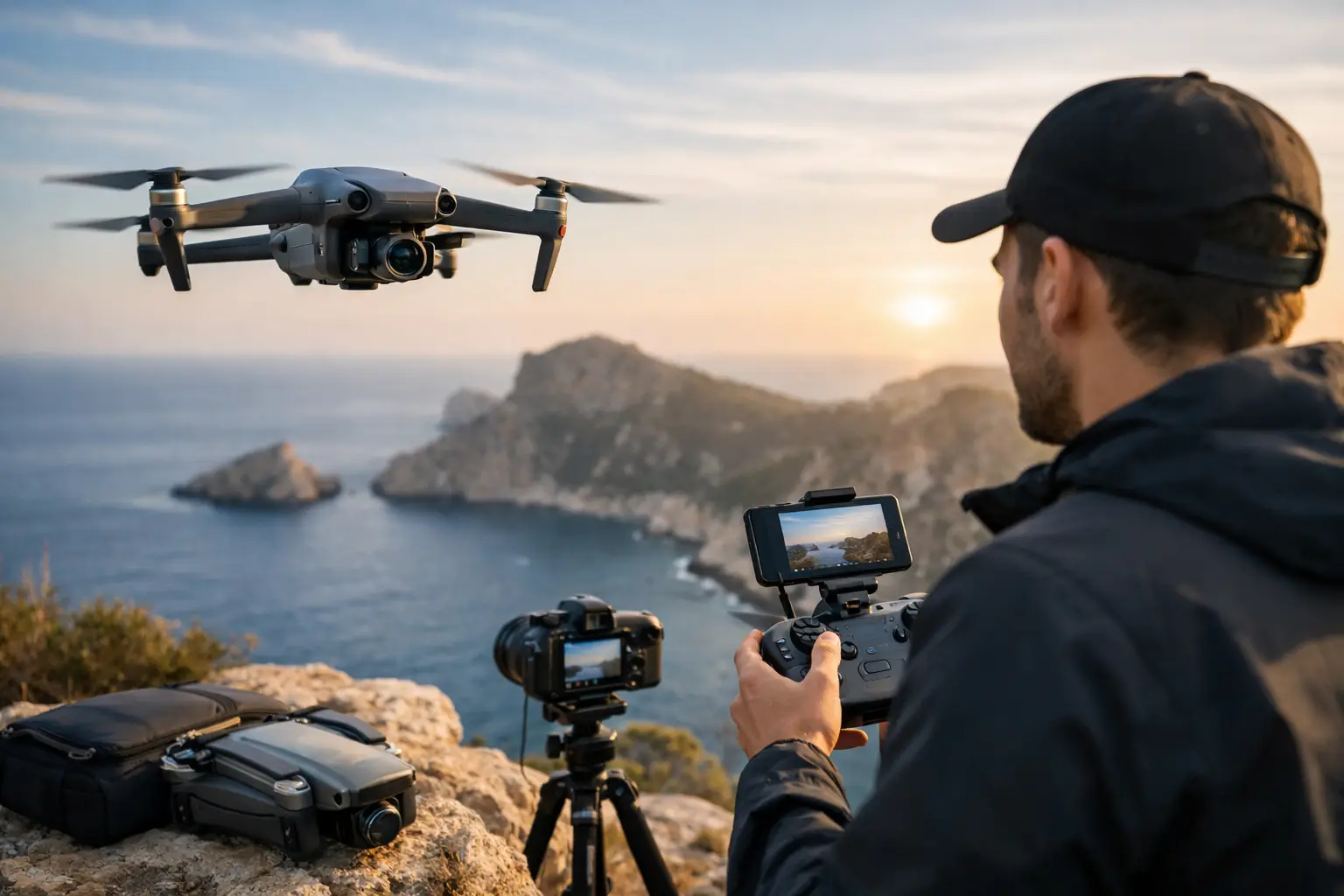 Geriausi dronai turinio kūrėjams 2026