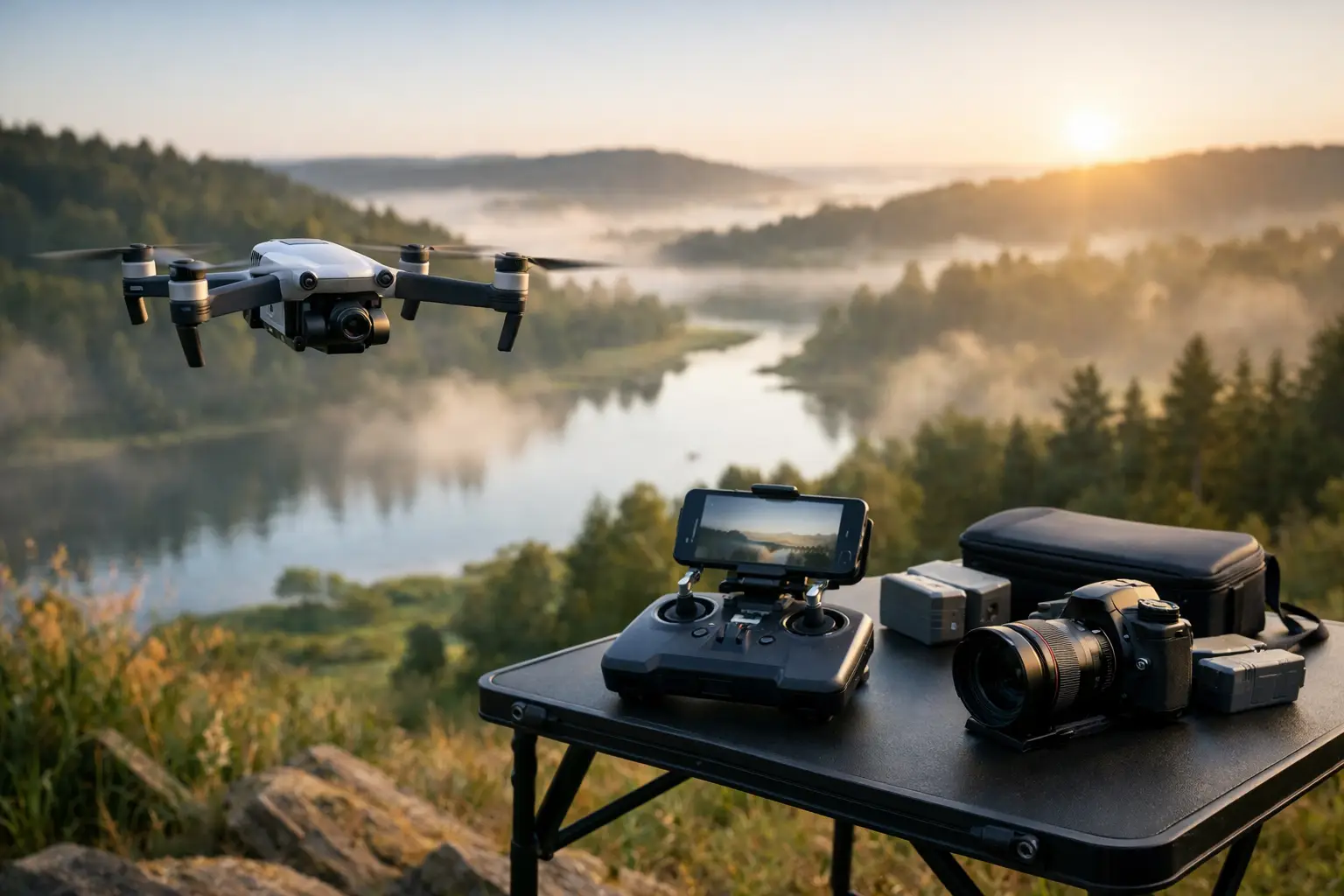 Dronai kraštovaizdžio filmavimui – kaip išsirinkti