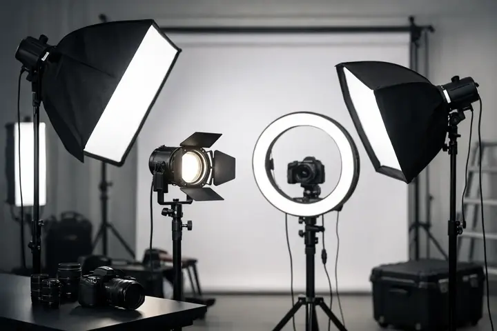 Studijos šviesų nuoma – kada tai protingas pasirinkimas