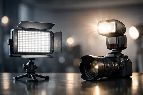 LED šviesa ar blykstė – ką pasirinkti?