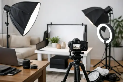 Kaip susikurti namų foto studiją be permokėjimo