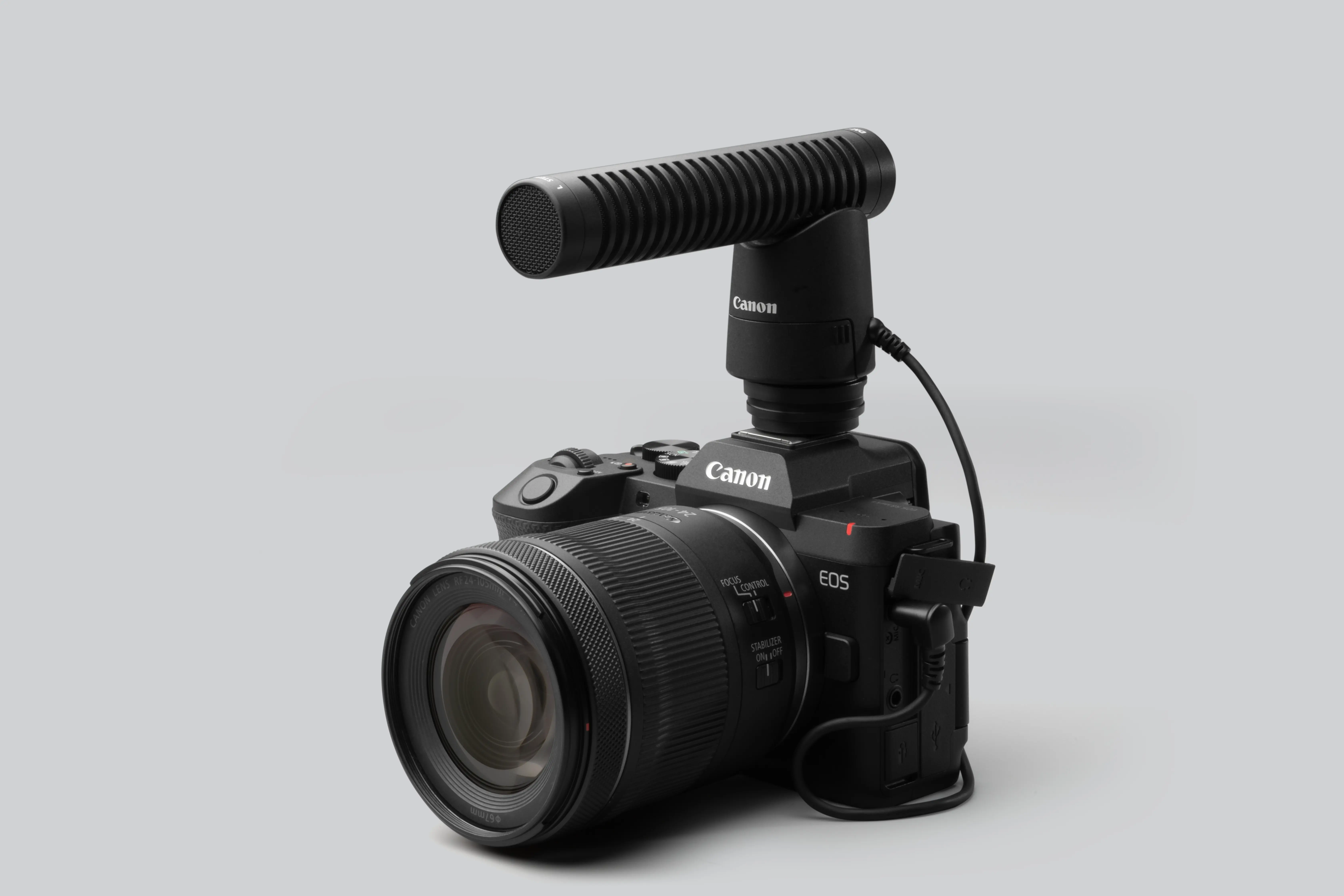 Canon EOS R8 Mark II su DM-E1