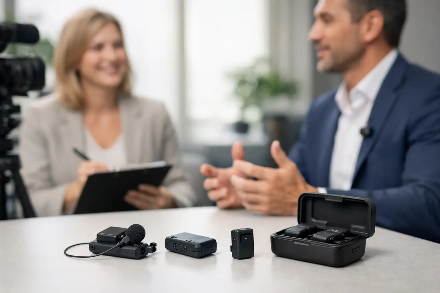 Belaidis mikrofonas interviu įrašymui: kaip pasirinkti